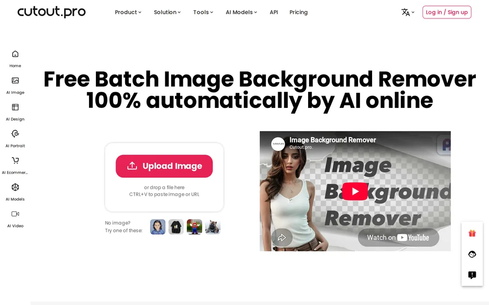 Preview of Cutout.pro