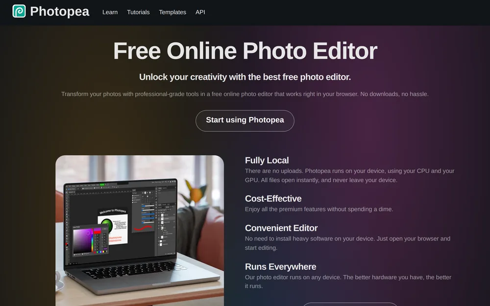 Preview of Photopea